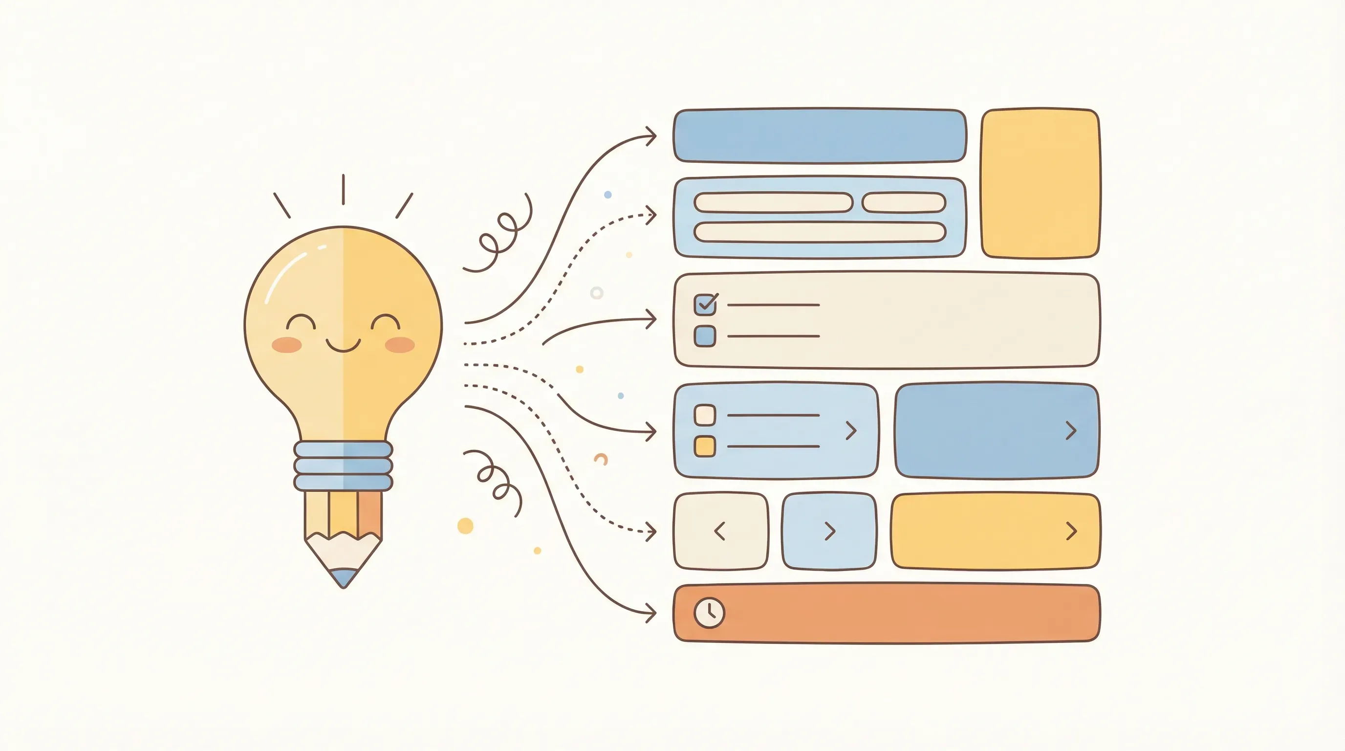 Examples of good and bad AI form prompts showing how specific descriptions produce better forms
