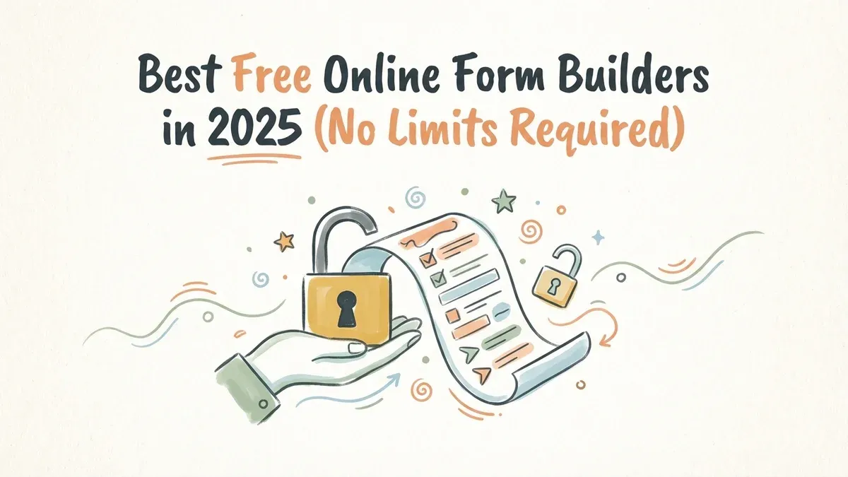 Best Free Online Form Builders in 2025 (No Limits Required)