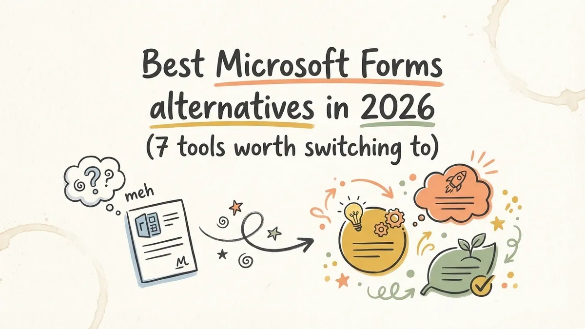 Best Microsoft Forms alternatives in 2026 (7 tools worth switching to)