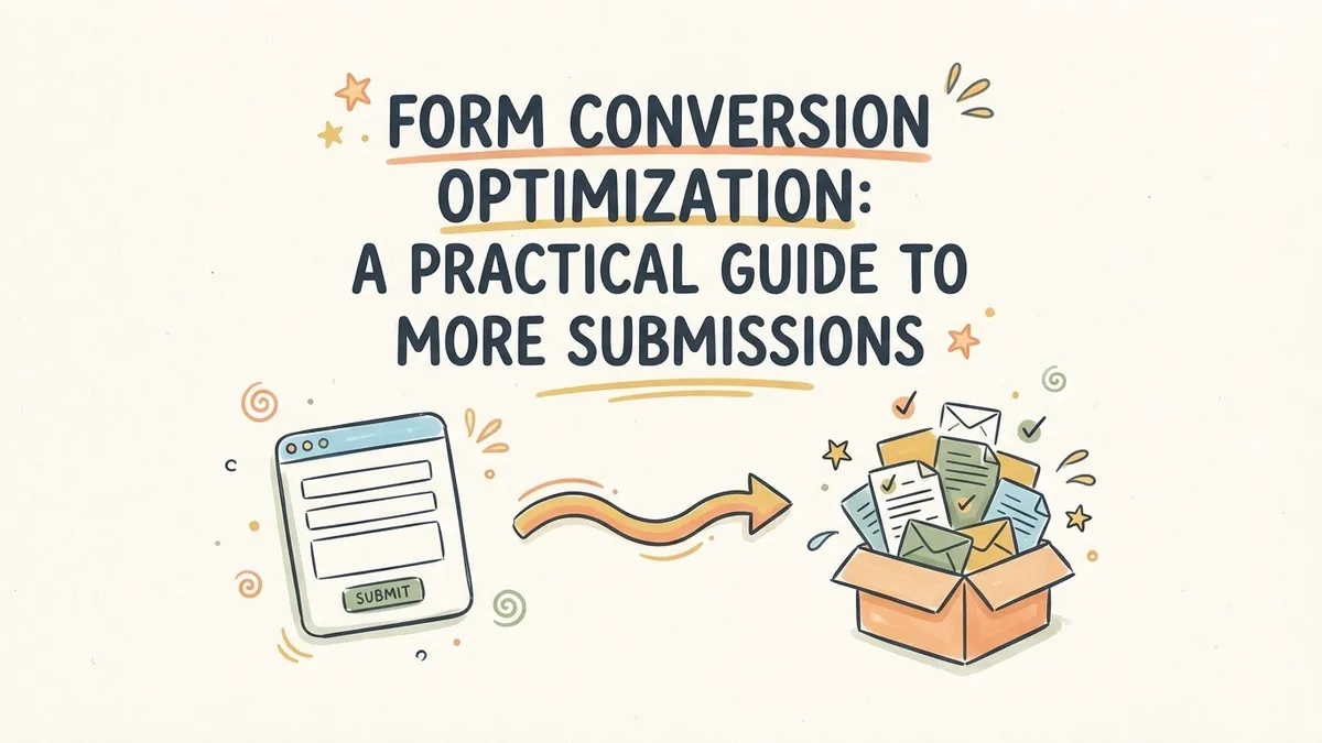Form conversion optimization: a practical guide to more submissions