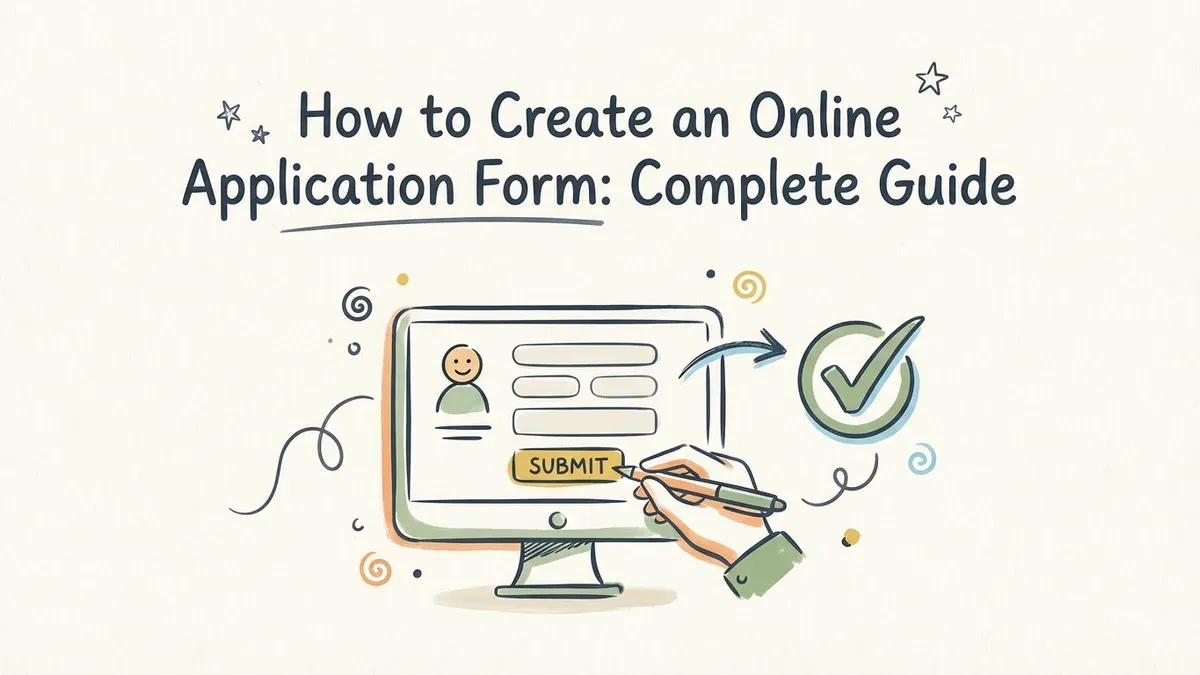 How to Create an Online Application Form: Complete Guide