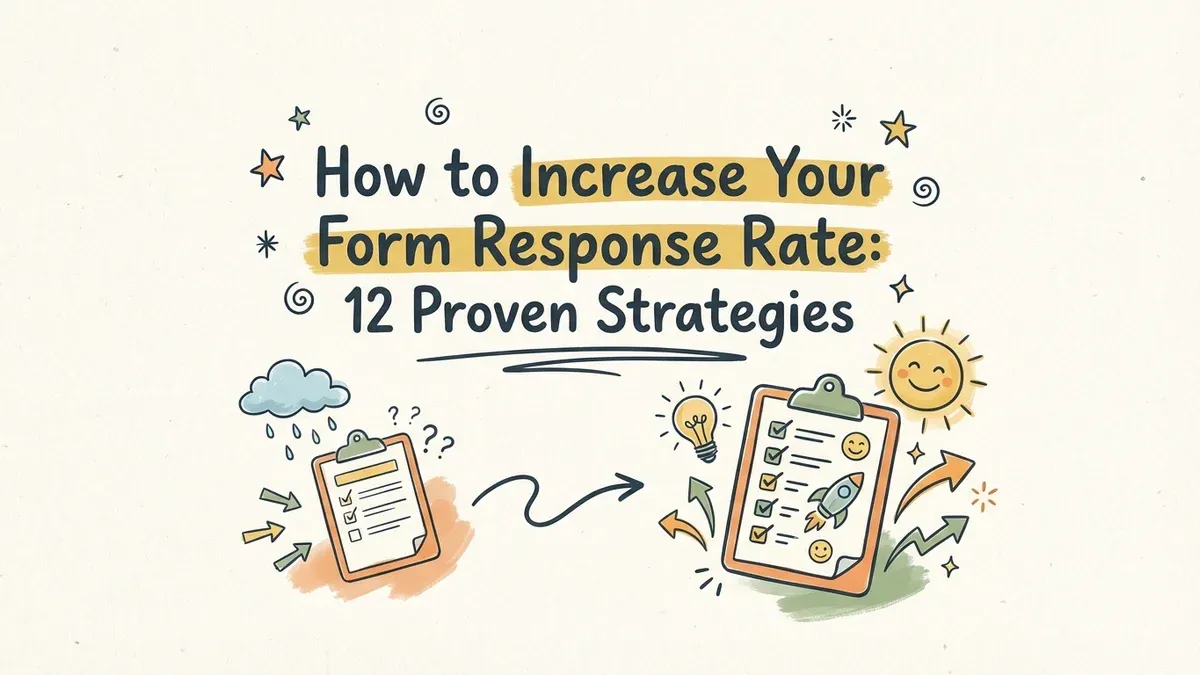 How to Increase Your Form Response Rate: 12 Proven Strategies