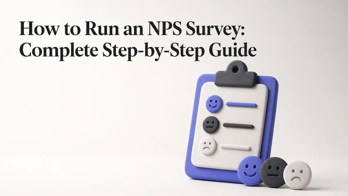 How to Run an NPS Survey: Complete Step-by-Step Guide