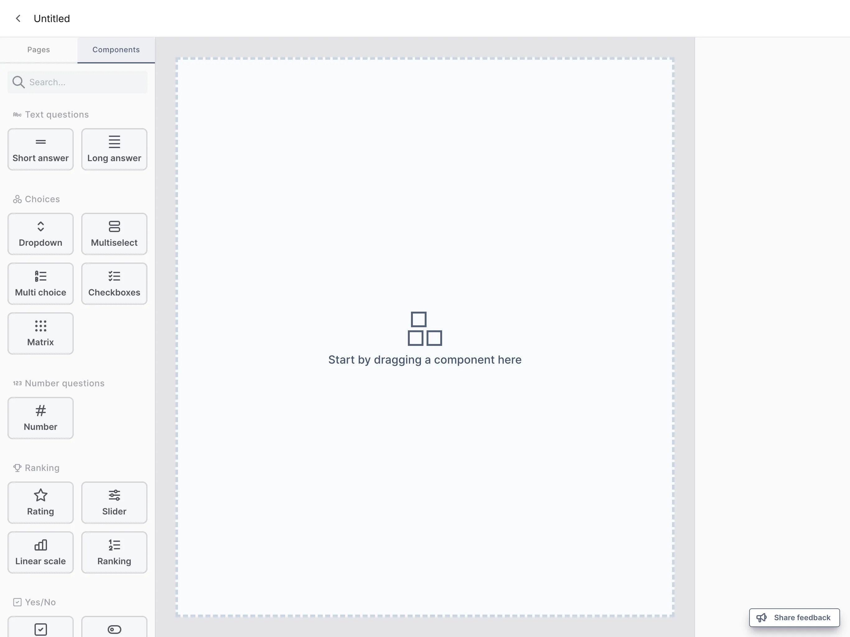 Fomr new form editor