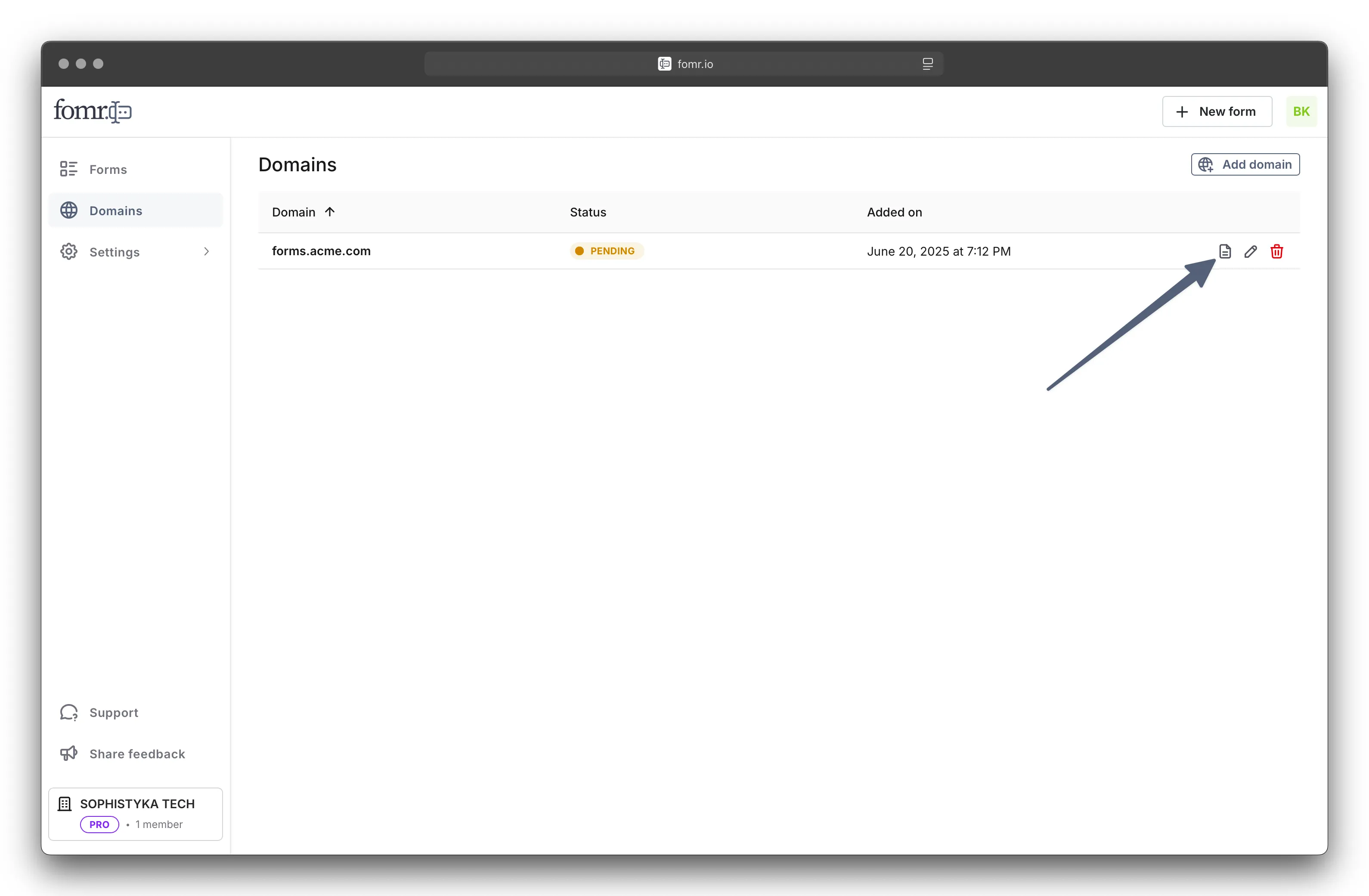 Custom Domains