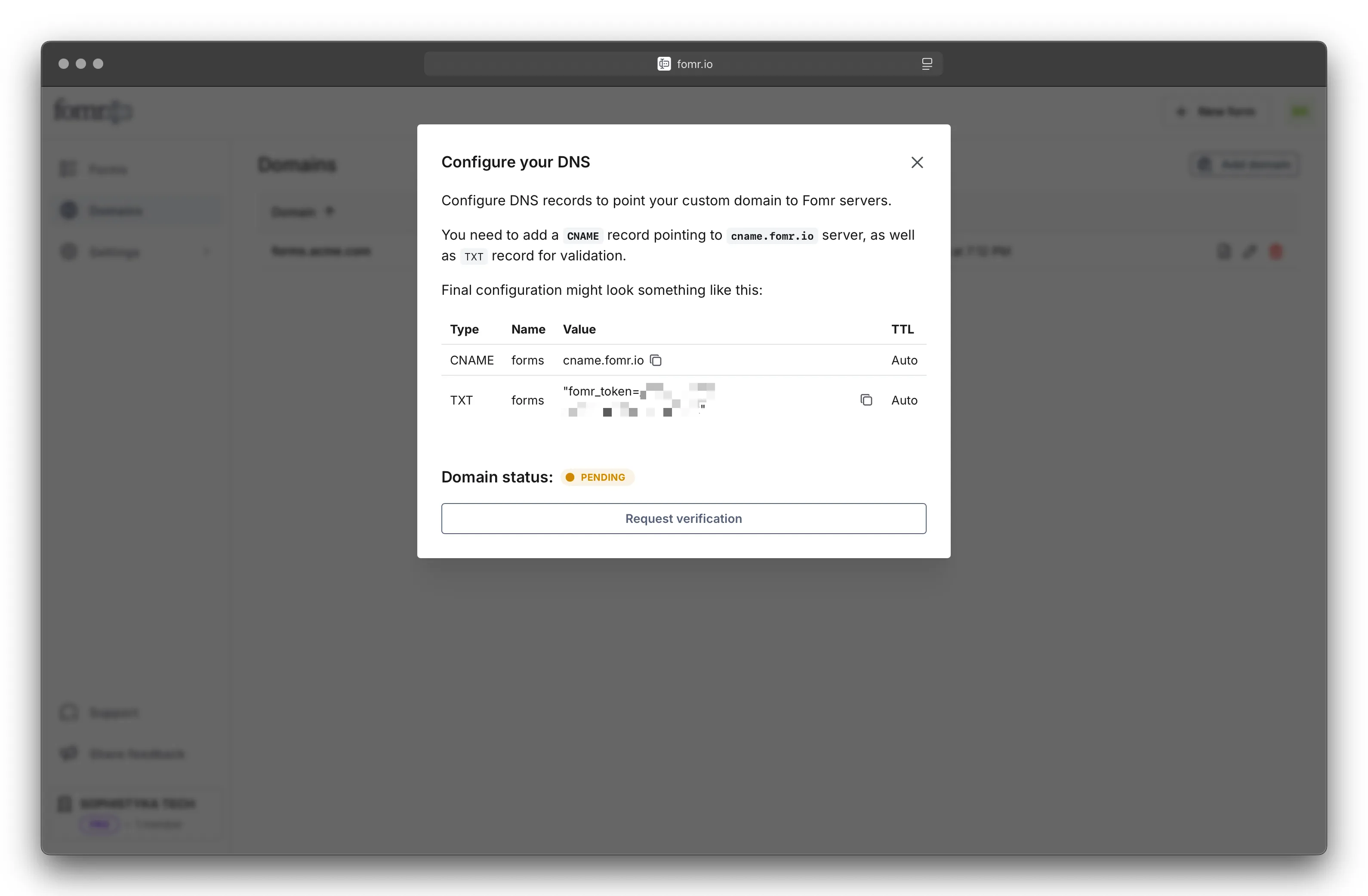 Custom Domains
