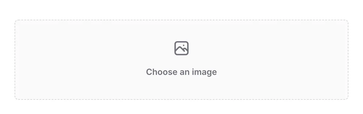 Editing an image caption on the canvas