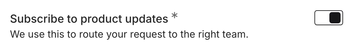 A switch component in both on and off states