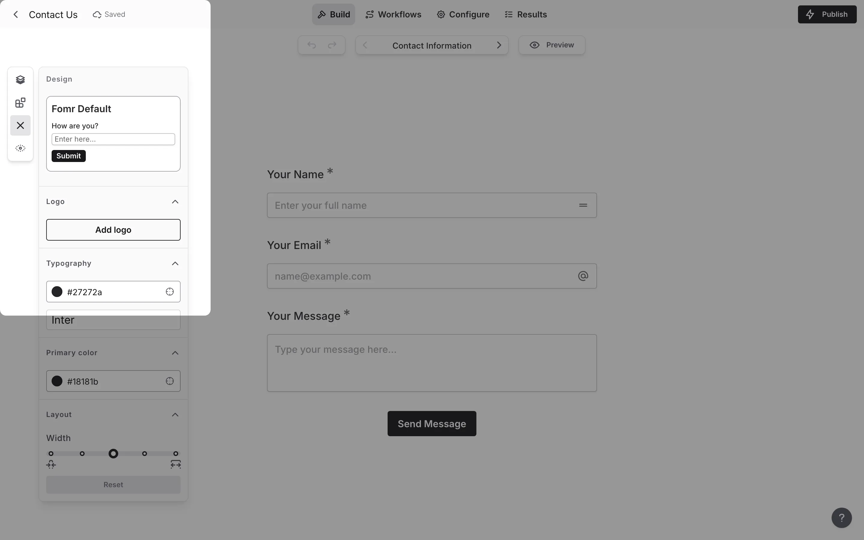 The theme picker dropdown with available themes