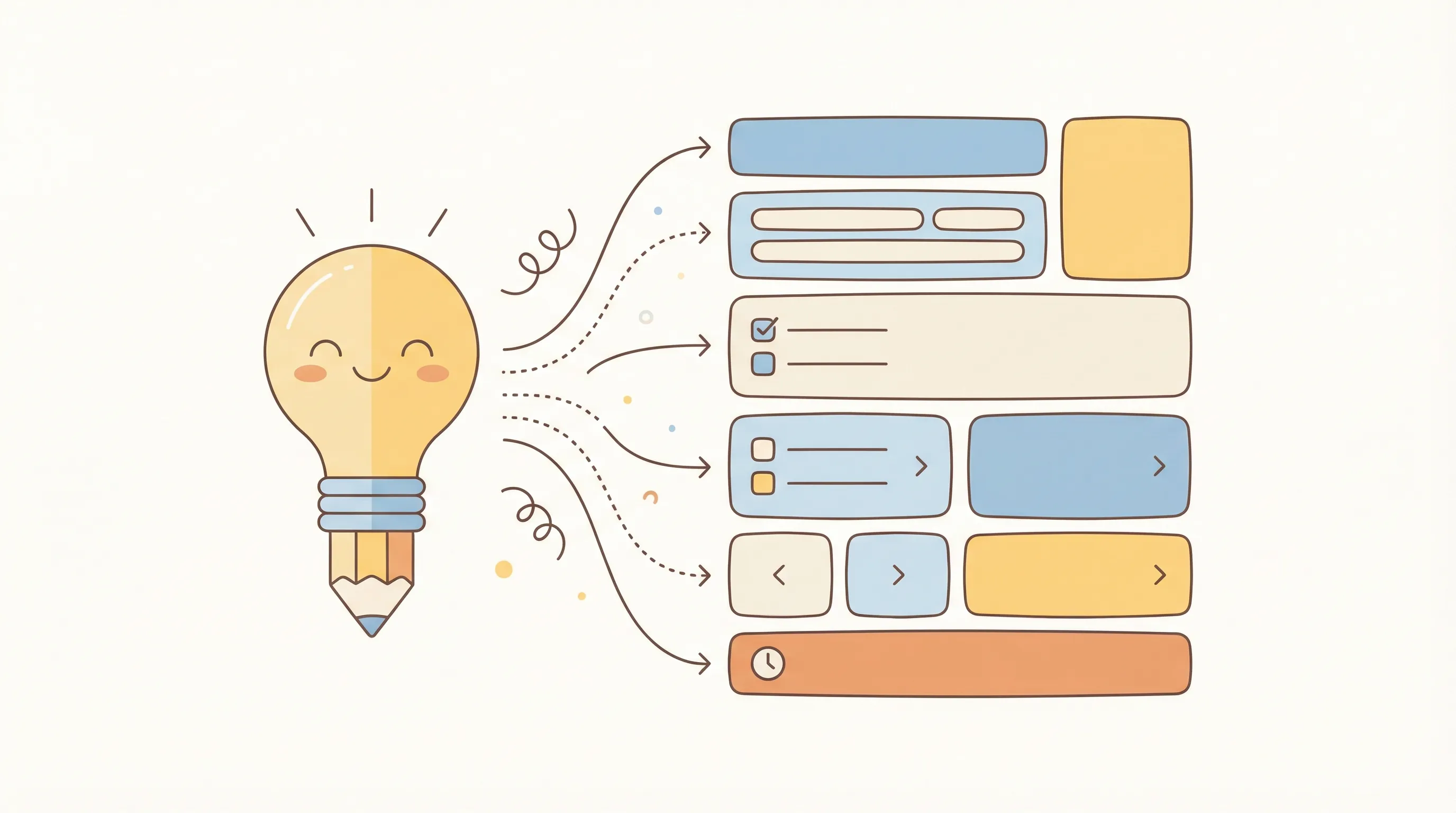 Examples of good and bad AI form prompts showing how specific descriptions produce better forms